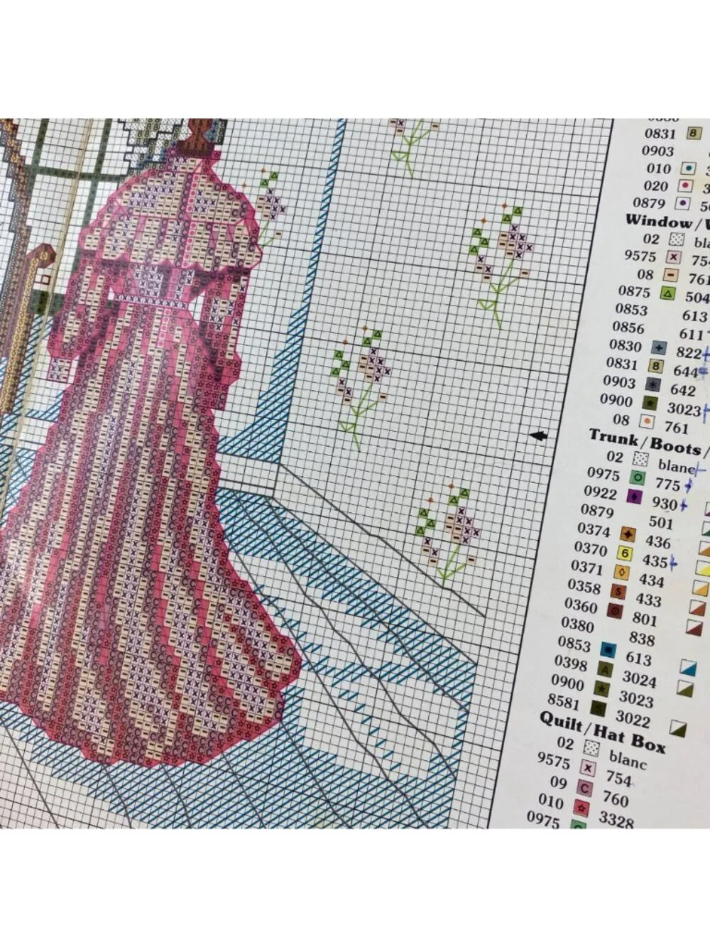 Leisure Arts Paula Vaughan Cross Stitch Leaflet 